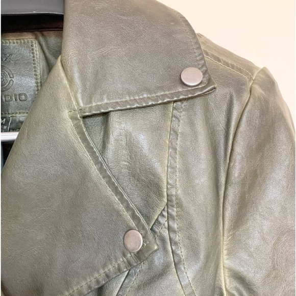 Max Studio Vegan Leather Jacket - Picture 11 of 15